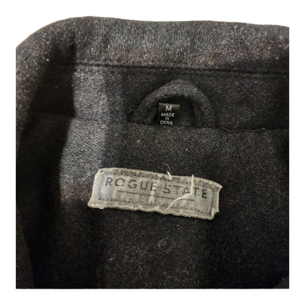 Rogue State Wool Jacket Size Medium - Picture 5 of 7